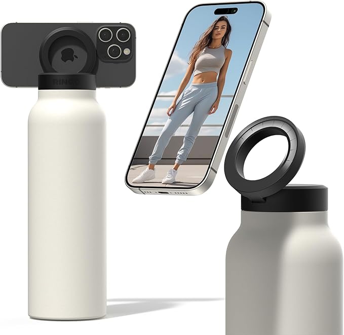 Botella con MagSafe - Hidratación inteligente y estilo magnético.